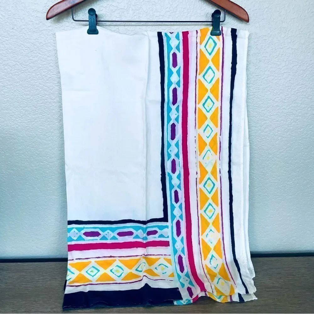 Rainbow Boho Beach Wrap Scarf